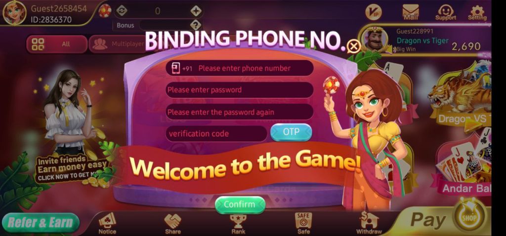 How To Create An Account Yono Teen Patti