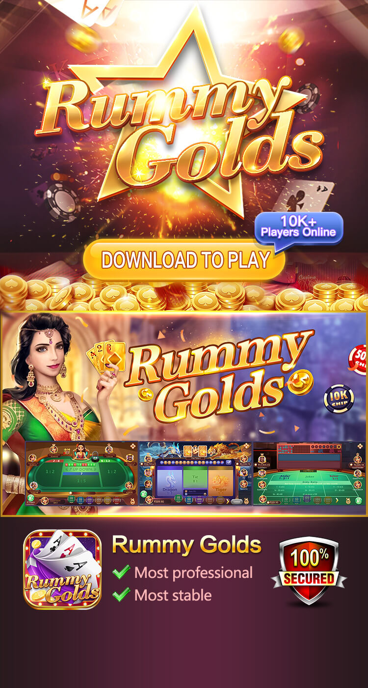 Rummy Gold Banner