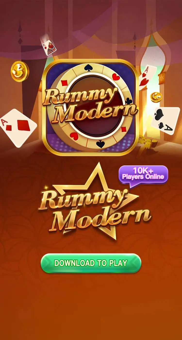 Rummy Modern Banner