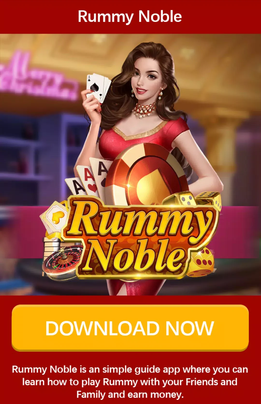 Rummy Noble Apk Banner