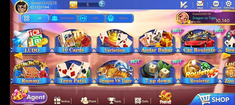 Teen patti Party Available Game’s