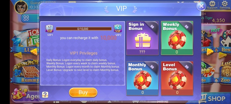 Teen Patti Party VIP Bonus