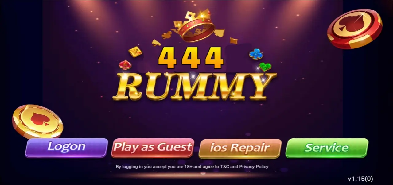 Rummy 444  App Login