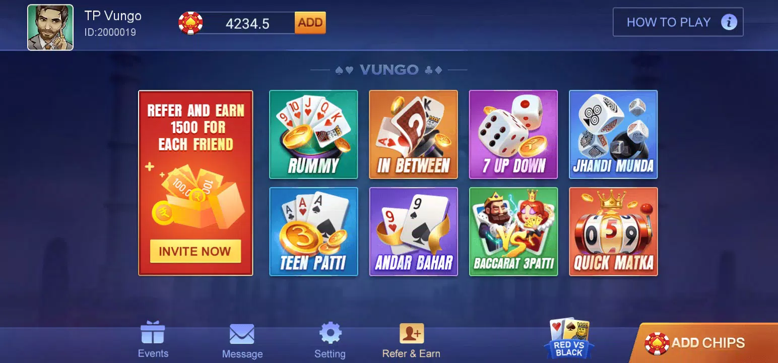 How To Play Teen Patti Vungo Games