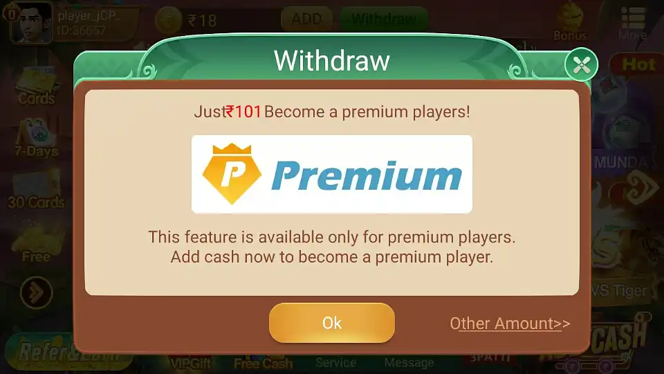 How To Withdraw Money In Teen Patti Circle App