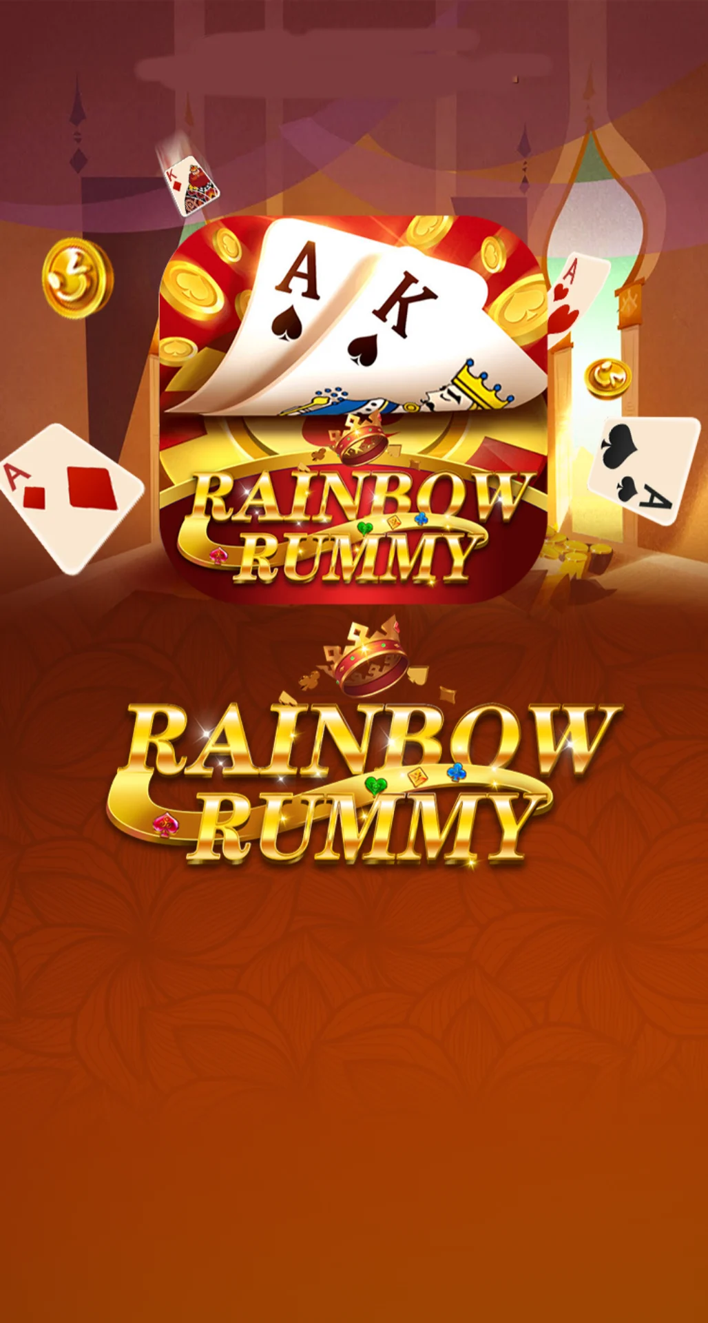 Rainbow Rummy Banner