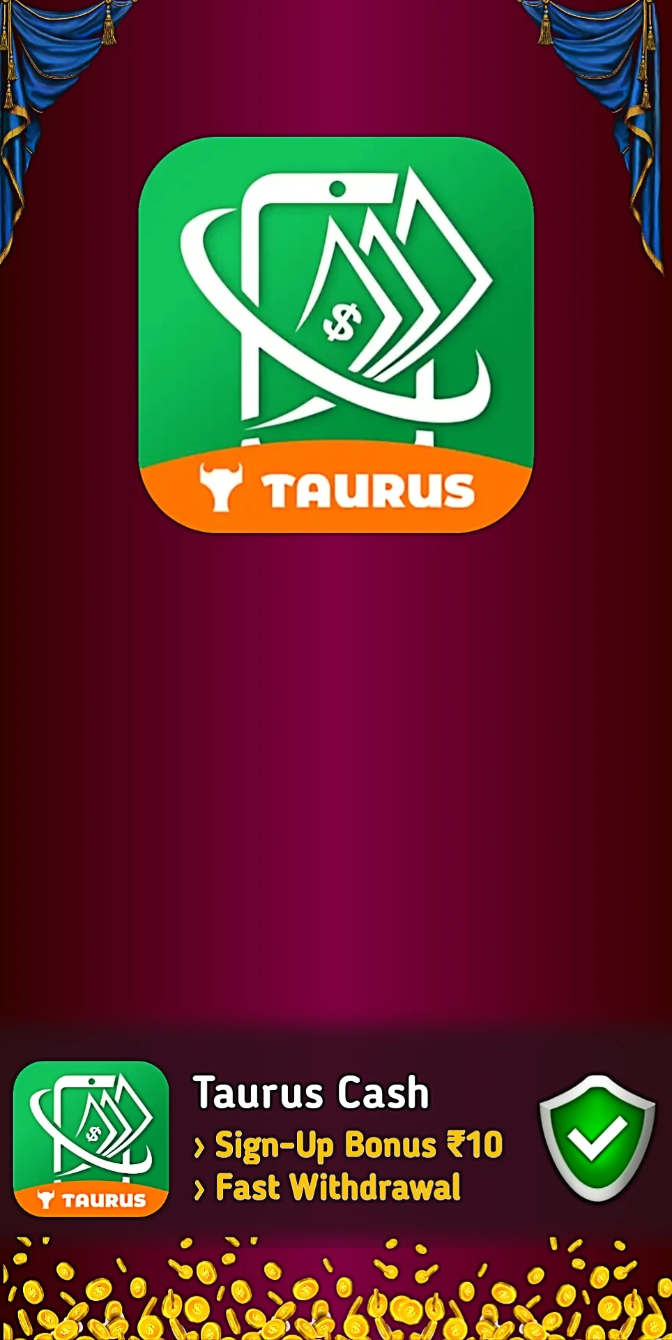 Taurus Cash Banner